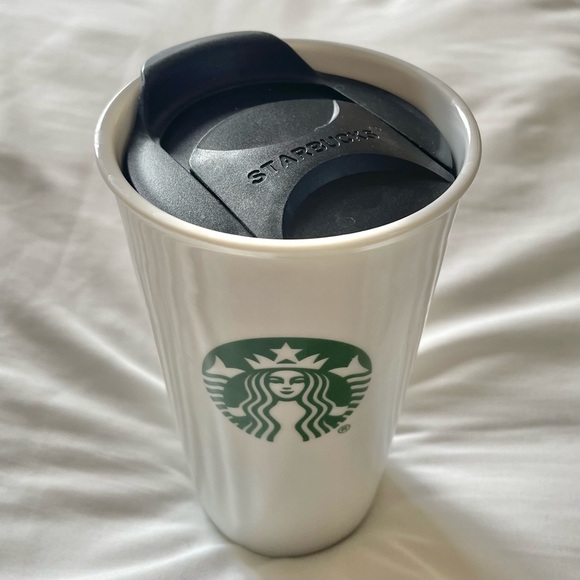 MUG - Starbucks ceramic travel mug - Picture 1 of 10